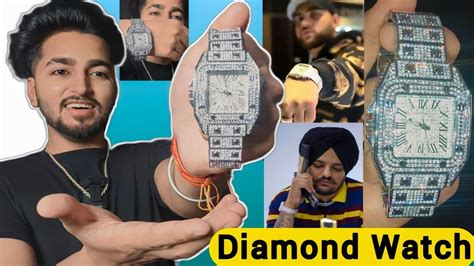 sidhu moose wala rolex watch|Diamond Watch Review .